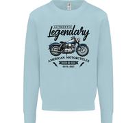 Legendary Motocicletta Biker Cafe Racer Uomo Felpa Maglione