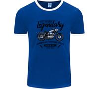 Legendary Motocicletta Biker Cafe Racer Uomo Ringer