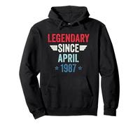 Legendary Since April 1987 Felpa con Cappuccio