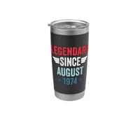 Legendary Since August 1974 Bicchiere termico in acciaio inox doppia parete
