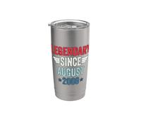 Legendary Since August 2008 Bicchiere termico in acciaio inox doppia parete