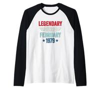 Legendary Since February 1979 Maglia con Maniche Raglan
