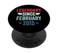 Legendary Since February 2015 PopSockets PopGrip Adesivo