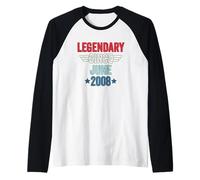 Legendary Since June 2008 Maglia con Maniche Raglan