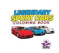 Legendary Sports Cars Coloring Book