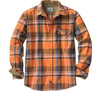 Legendary Whitetails Buck Camp Flannel Shirt Maglietta con Bottoni, Canyon Plaid, XXL Uomo