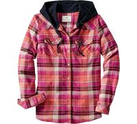 Legendary Whitetails Camicia da Donna Lumber Jane con Cappuccio in Flanella con Bottoni