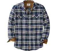 Legendary Whitetails Camicia da Uomo con Bottoni in Flanella Scozzese Leggendaria