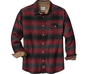 Legendary Whitetails - Camicia da Uomo in Flanella a Maniche Lunghe, Uomo, Maniche Lunghe, 6464, Cabin Fever Plaid, 5XL