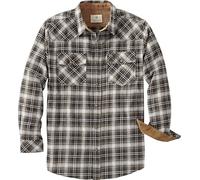 Legendary Whitetails Camicia da Uomo in Flanella Stile Western, con Bottoni