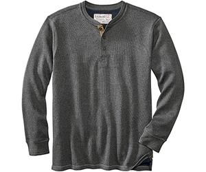 Legendary Whitetails Camicia Henley Henley da Uomo a Doppio Strato