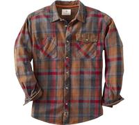 Legendary Whitetails Camicia in Tessuto Pesante Harbor Maniche Lunghe, Plaid Smokey Mountain, XL Uomo