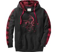 Legendary Whitetails Felpa con Cappuccio da Uomo in Tartan Mimetico