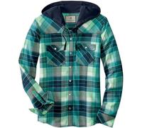 Legendary Whitetails Lumber Jane Hooded Flannel Camicia con Bottoni Donna