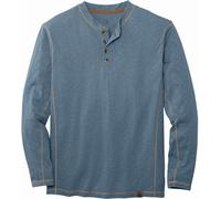Legendary Whitetails Maverick Slub Henley Maglietta a Maniche Lunghe Senza Collo Uomo