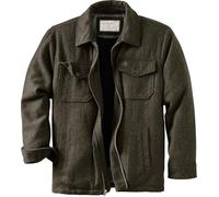 Legendary Whitetails Mens Wool Coat Sherpa Lined Heavyweight Jacket