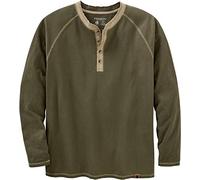 Legendary Whitetails Recluse Henley - Maniche Lunghe da Uomo, Uomo, Maniche Lunghe, 6288, Mimetico, XL