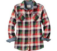Legendary Whitetails Standard Cottage Escape - Camicia da Donna in Flanella con Motivo Alpino