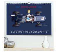 Legenden des Rennsports - Formel Junior 1955-1965 (hochwertiger Premium Wandkalender 2026 DIN A2 quer), Kunstdruck in Hochglanz: Formel-Junior-Fahrzeuge der 50iger und 60iger Jahre
