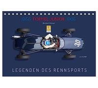 Legenden des Rennsports - Formel Junior 1955-1965 (Tischkalender 2026 DIN A5 quer), CALVENDO Monatskalender: Formel-Junior-Fahrzeuge der 50iger und 60iger Jahre