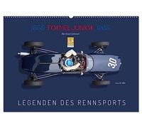 Legenden des Rennsports - Formel Junior 1955-1965 (Wandkalender 2026 DIN A2 quer), CALVENDO Monatskalender: Formel-Junior-Fahrzeuge der 50iger und 60iger Jahre