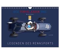 Legenden des Rennsports - Formel Junior 1955-1965 (Wandkalender 2026 DIN A4 quer), CALVENDO Monatskalender: Formel-Junior-Fahrzeuge der 50iger und 60iger Jahre