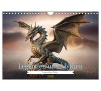 Legenden und Mythen - Legendäre Tiere (Wandkalender 2026 DIN A4 quer), CALVENDO Monatskalender: Tauchen Sie ein in eine Welt voller Wunder und Geheimnisse