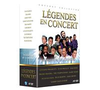 Légendes en concert: JULIO IGLESIAS - TOM JONES - B.WHITE -J.CACH - L.PAVAROTTI - J.BROWN - E.PRESLEY - DEAN MARTIN - TEMPTATION - F.SINATRA