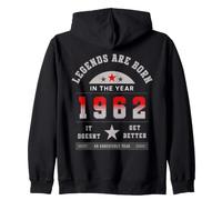 Legends Are Born in The Year 1962 It Doesnt Get Better Felpa con Cappuccio