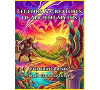 Legends & Creatures of Ancient Myths: Coloring Book