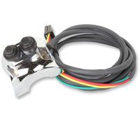 LEGENDS Manubrio Chrome Montato Controllo #0616-0207