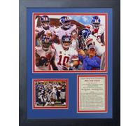Legends Never Die "2011 New York Giants super Bowl Champions cornice foto collage, 11 x 35,6 cm