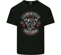 Legends Never Die Biker Motorbike Uomo Cotone T-Shirt Tee Top