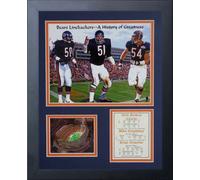 Legends Never Die Chicago Bears Monsters of The Midway Framed Photo Collage, 11 x 35,6 cm
