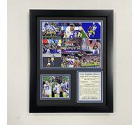 Legends Never Die, Inc. Los Angeles Rams | Campioni 2021 | Collage fotografico incorniciato 30,5 x 38,1 cm (mosaico)