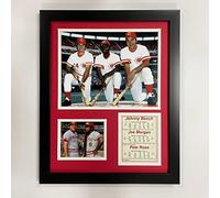 Legends Never Die Johnny Bench, Joe Morgan And Pete Rose Framed Photo Collage, 11 da 35,6 cm