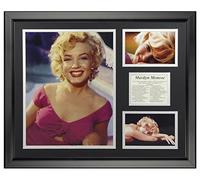 Legends Never Die Marilyn Monroe - Collage fotografico incorniciato, 40,6 x 50,8 cm, colore: Rosa