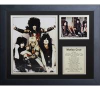 Legends Never Die Motley Crue Framed Photo Collage, 11 da 35,6 cm