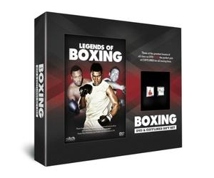 Legends of Boxing DVD + Cufflinks Gift Set
