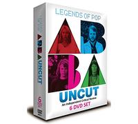 LEGENDS OF POP ABBA UNCUT AN INDEPENDENT CRITICAL REVIEW 6 DVD Box Set