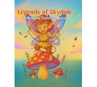 LEGENDS OF SKYDALE A MYTHICAL COLORING QUEST: Dragons, Warriors, and Enchanted Creatures Await | 40 Fantasy Scenes of Wonder, Magic, and Imagination | ... Dragons Fly, Elves Dance, and Legends Unfold