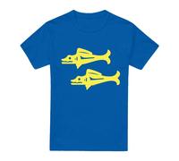 Legends of the Hidden Temple Blue Barracudas Maglietta Uomo (TV6585)