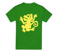 Legends of the Hidden Temple Green Monkeys Maglietta Uomo (TV6587)