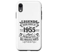 Legends Were Born In 1955 Aged Perfectly All Original Parts Custodia per iPhone XR