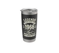 Legends were Born in 1956 Vintage Milestone Year Bicchiere termico in acciaio inox doppia parete