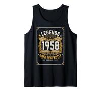 Legends Were Born in 1958, Regalo di Compleanno retrò per Uomini e Donne Canotta