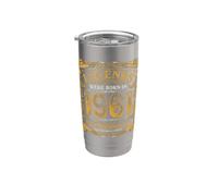 Legends Were Born In 1961, regalo di compleanno retrò per uomini e donne Bicchiere termico in acciaio inox doppia parete