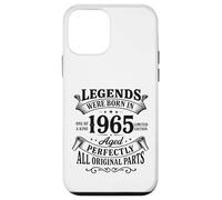 Legends Were Born In 1965 Aged Perfectly All Original Parts Custodia per iPhone 12 mini