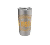 Legends Were Born In 1966, regalo di compleanno retrò per uomini e donne Bicchiere termico in acciaio inox doppia parete