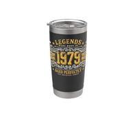 Legends Were Born In 1979, regalo di compleanno retrò per uomini e donne Bicchiere termico in acciaio inox doppia parete